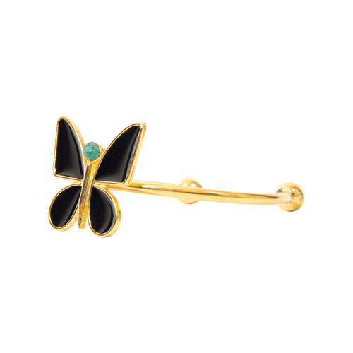 Black Butterfly Effect Fiore Collection Bracelet - TAO Company Jewelry by Vanessa Arcila