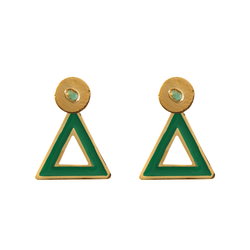 Triangle Dimensiones Collection Small Earrings